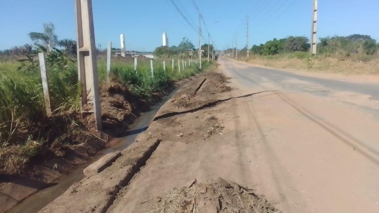 Anel viário recebe serviços de manutenção em Imperatriz 