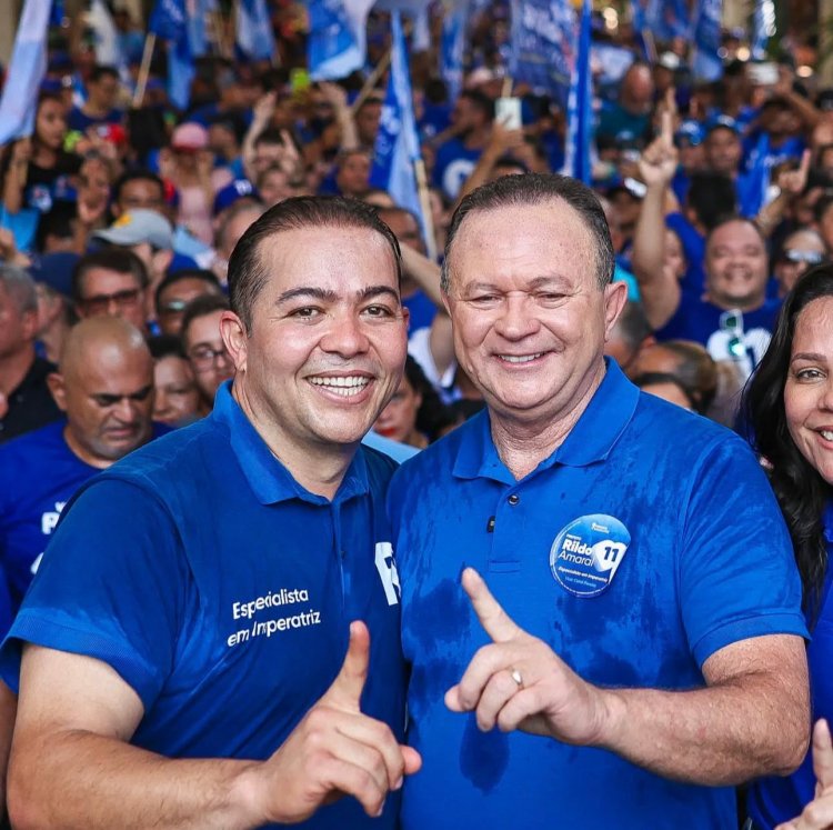 Com mais de 81 mil votos, Rildo Amaral é eleito prefeito de Imperatriz