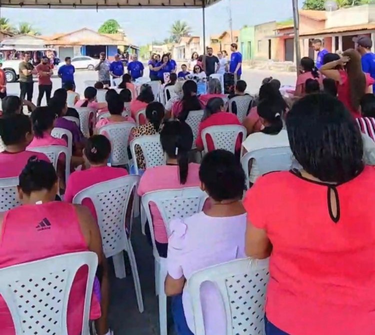 Blitz do Outubro Rosa é realizada pela primeira vez em Centro Novo, Buritirana