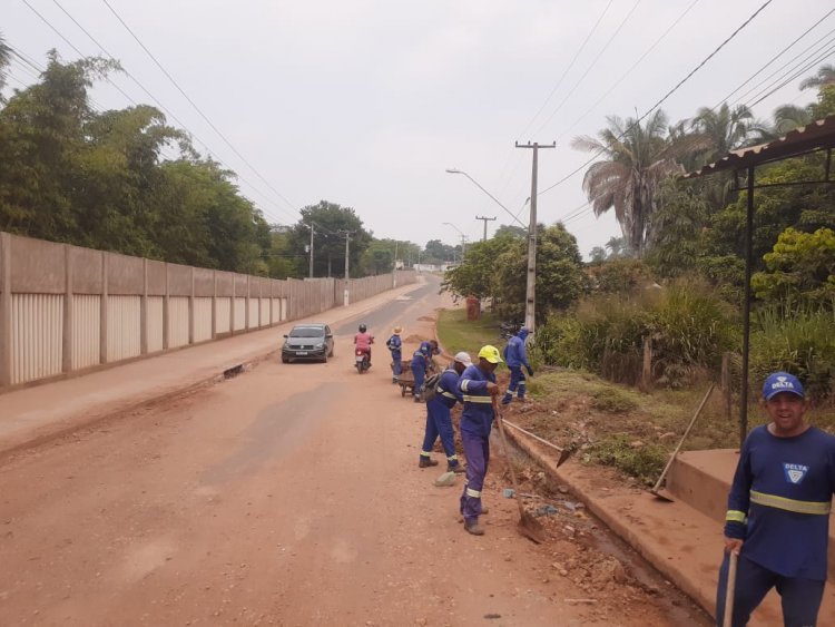 Sinfra intensifica recuperação da Avenida Bayma Júnior e preparam inauguração da feira coberta do Bom Jesus