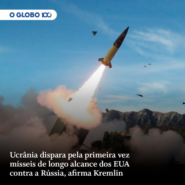 Aumenta a tensão entre Rússia e Ucrânia após disparo de mísseis de longo alcance fornecido pelos EUA