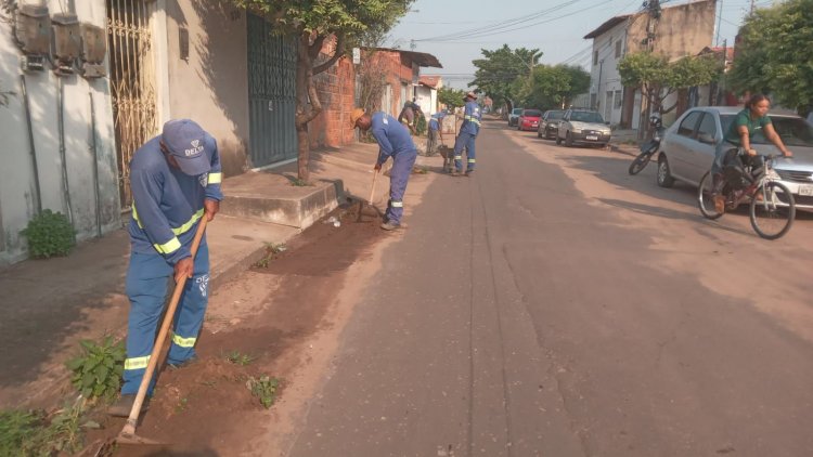 Sinfra intensifica limpeza e desobstrução de drenagens em Imperatriz