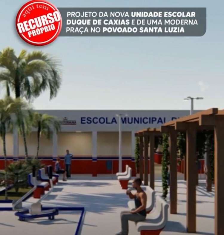 Buritirana anuncia reforma e modernização da Escola Duque de Caxias, no povoado Santa Luzia