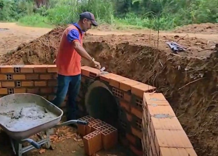 Buritirana investe na construção de bueiros na estrada de acesso ao povoado Padre Josimo