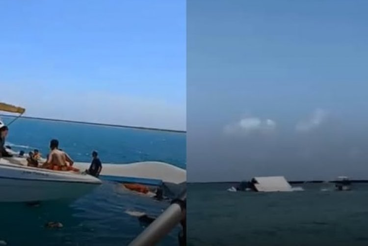 Tragédia: duas pessoas morrem no naufrágio no catamarã em Alagoas